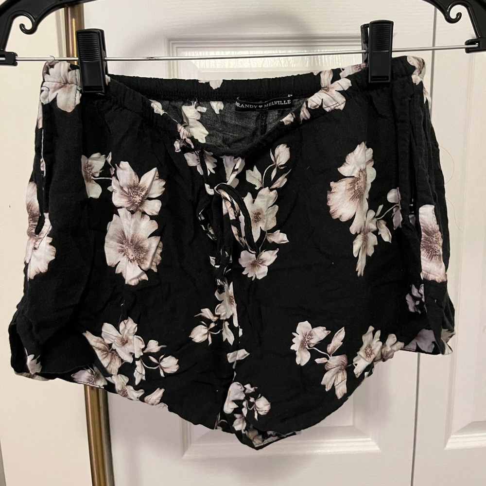 Brandy Melville Floral Shorts